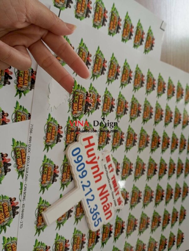 In sticker blockchain game, in sticker theo chủ đề game - INKTS863