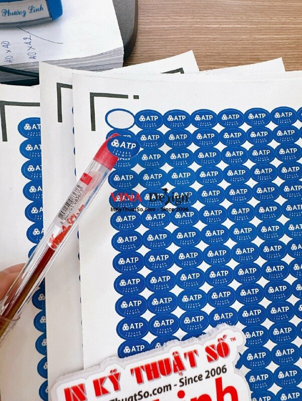 In tem vỡ bảo hành 12 tháng - INKTS542