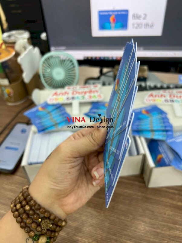 In thẻ từ thang máy trường THPT - INKTS437