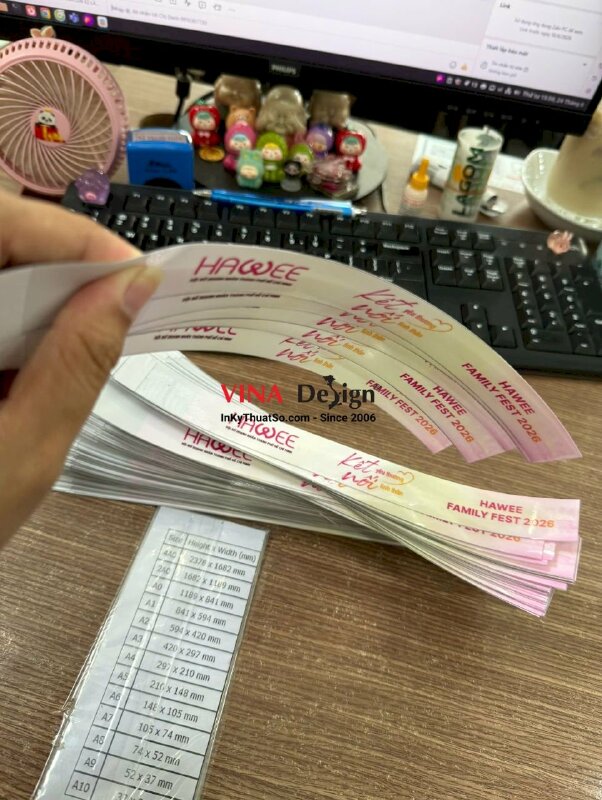 In vòng tay PP, vòng tay sự kiện ngày hội gia đình Family Fest cho hội nữ doanh nhân TPHCM - INKTS3834