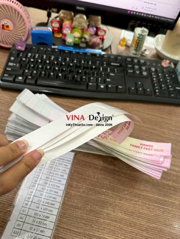 In vòng tay PP, vòng tay sự kiện ngày hội gia đình Family Fest cho hội nữ doanh nhân TPHCM - INKTS3834