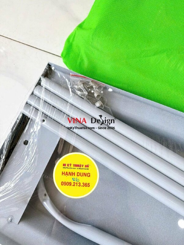 Chân Khung cửa sổ 80cm x 180cm màu nhôm - INKTS57