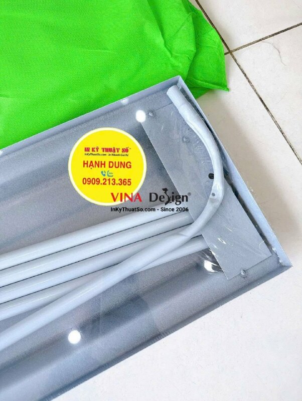 Chân Khung cửa sổ 80cm x 180cm màu nhôm - INKTS57