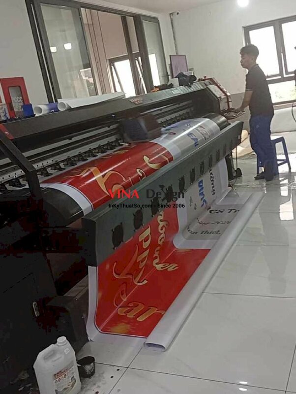 In băng rôn, Background tết Công giáo, in bạt hiflex mực dầu khổ lớn - INKTS3868