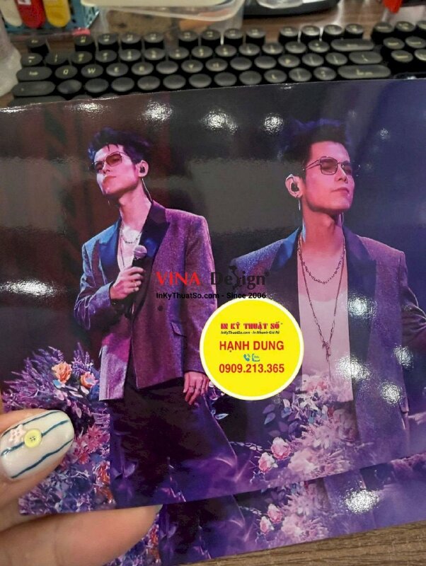 In banner cổ vũ concert, show diễn, offline fanmeeting nhóm nhạc Việt Nam - INKTS3879