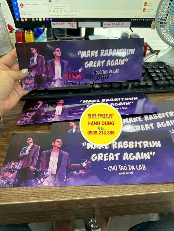 In banner cổ vũ concert, show diễn, offline fanmeeting nhóm nhạc Việt Nam - INKTS3879