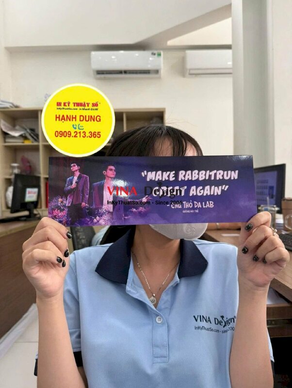 In banner cổ vũ concert, show diễn, offline fanmeeting nhóm nhạc Việt Nam - INKTS3879