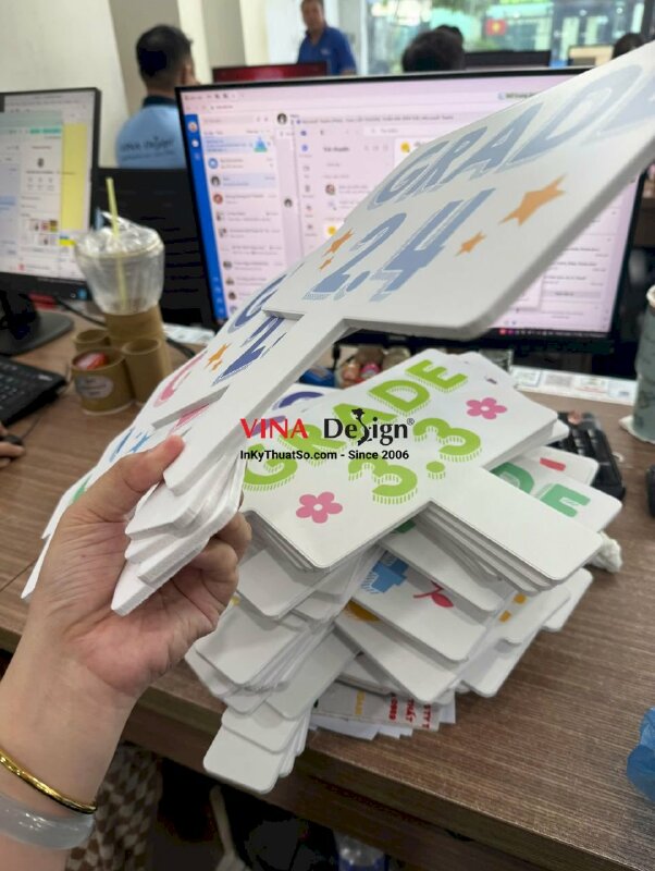 In hashtag cầm tay khai giảng năm học mới, khóa học mới - INKTS3883