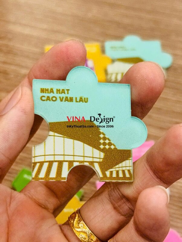 In Mica Puzzle trò chơi ghép hình, xếp hình, in UV trong 3li, lót trắng nền - INKTS3873
