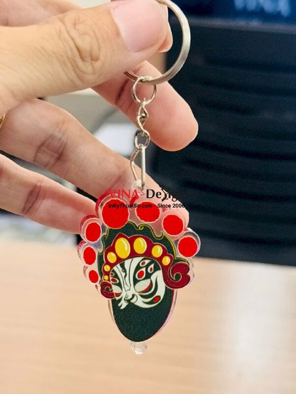 In móc khóa Mica hình nhân vật Trung Hoa - INKTS3871