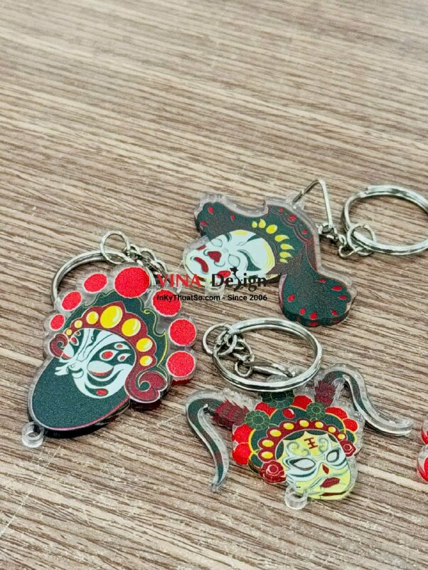 In móc khóa Mica hình nhân vật Trung Hoa - INKTS3871
