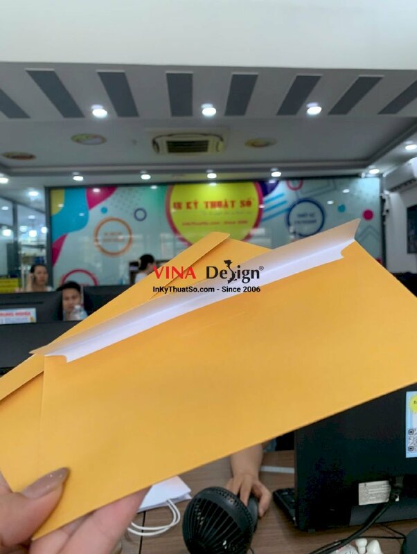 In phong bì thư Thành Kính Cúng Dường cho nhà Chùa - INKTS3867
