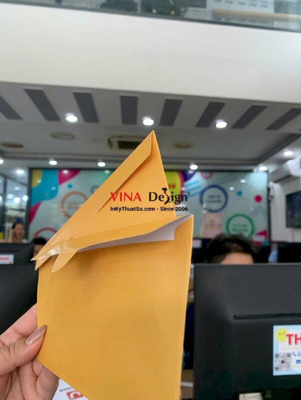 In phong bì thư Thành Kính Cúng Dường cho nhà Chùa - INKTS3867