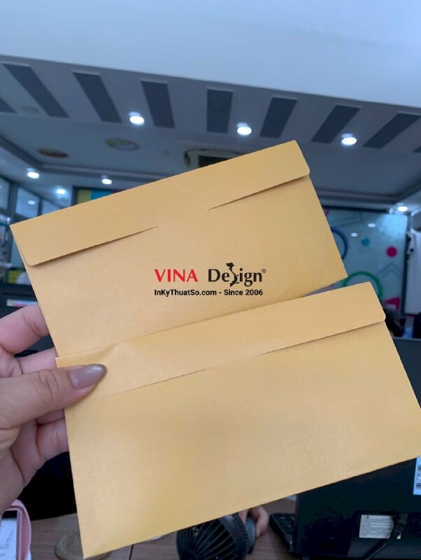 In phong bì thư Thành Kính Cúng Dường cho nhà Chùa - INKTS3867