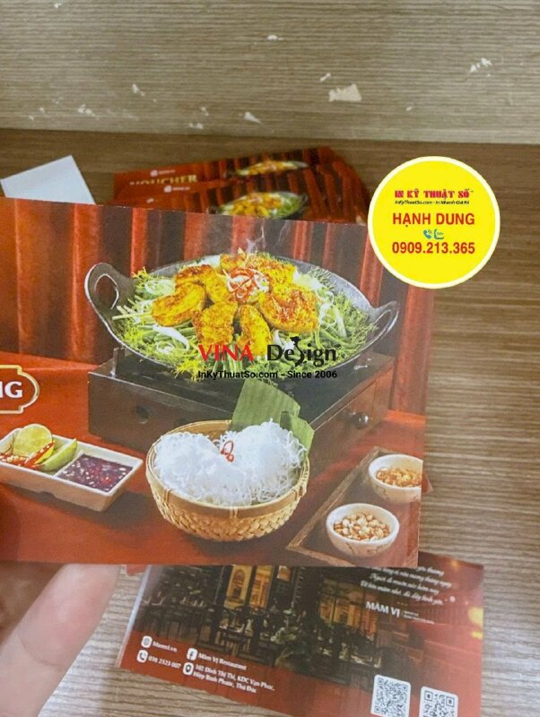 In voucher cho nhà hàng ẩm thực 3 miền, tặng món ăn cho thực khách - INKTS3888