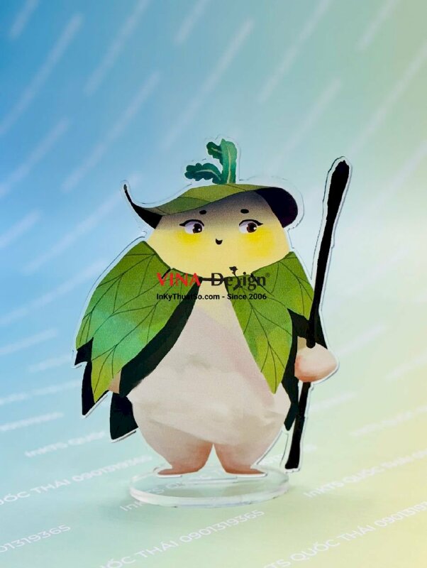 Làm standee Mica in UV, mô hình nhân vật hoạt hình để bàn - INKTS3892