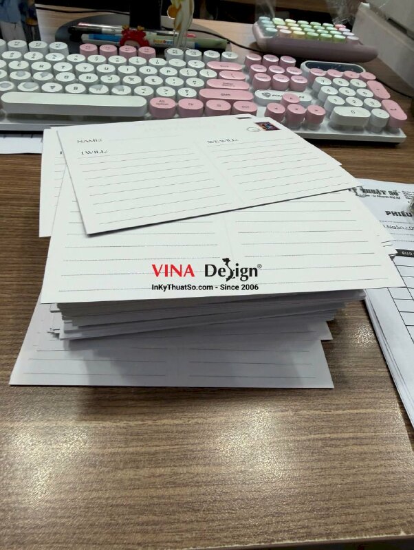 In postcard bưu thiếp, bưu ảnh cho công ty chuyển phát nhanh quốc tế, in giấy mỹ thuật Econo - INKTS3898