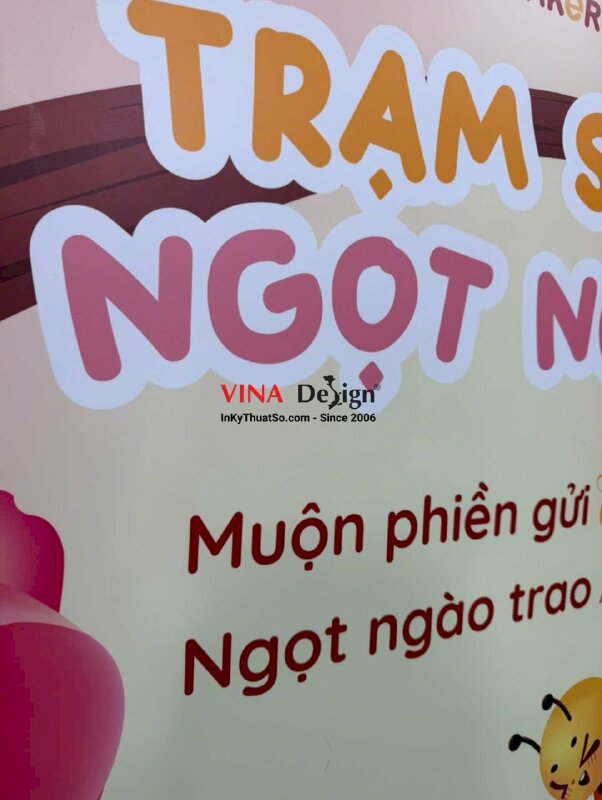 In poster formax cho cửa hàng bánh Bakery - Coffee & Tea - INKTS3909