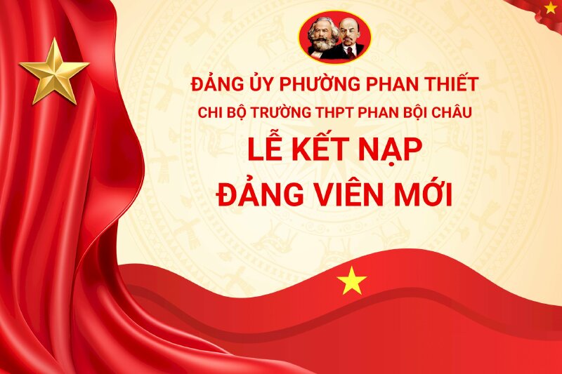 lễ kết nạp đảng background