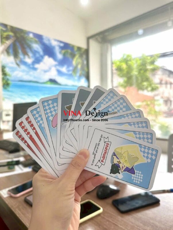 In bộ card chơi game, thẻ trò chơi board game in số lượng ít - INKTS3915