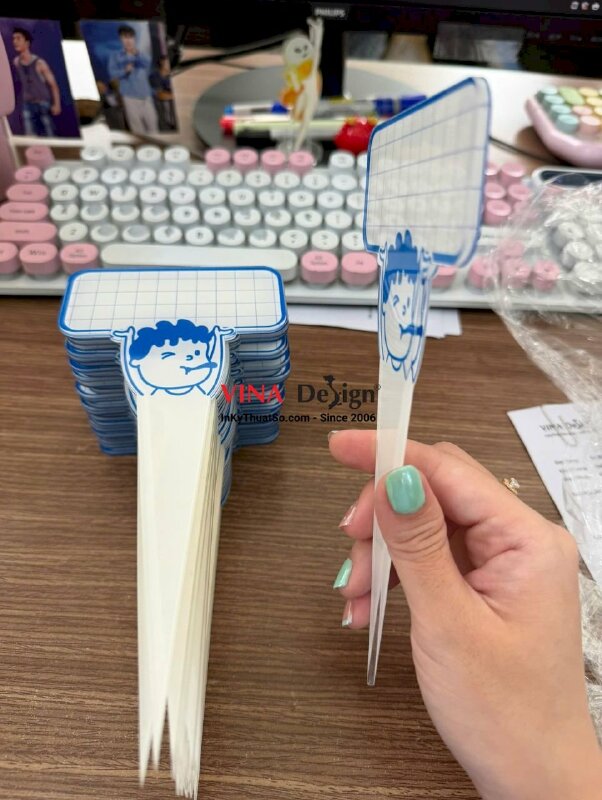 In Mica bảng tên kem, thẻ ghi tên hương vị kem - INKTS3917