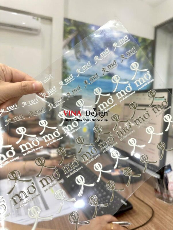 In UV DTF logo dịch vụ hỏa táng thú cưng - INKTS3926
