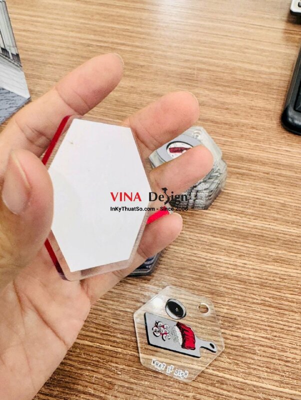 Mô hình Standee Acrylic Mica nhân vật có background nền, in cắt Mica lắp ghép - INKTS3920