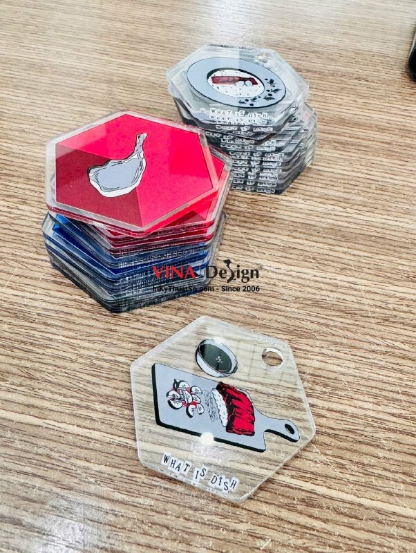 Mô hình Standee Acrylic Mica nhân vật có background nền, in cắt Mica lắp ghép - INKTS3920